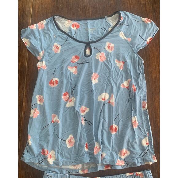 Kate Spade New York Talia Flutter Sleeve Sleep & Lounge Set - Picture 2 of 11